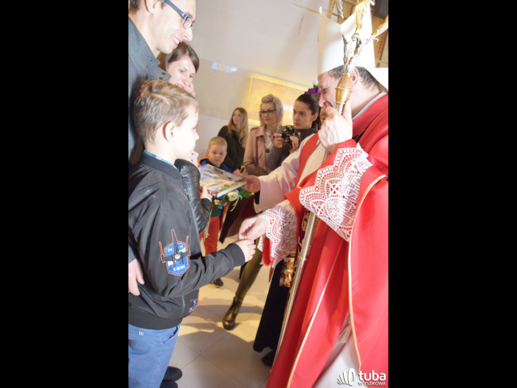 Zachwyciły biskupa. Najpiękniejsze palmy w parafii pw. św. Wojciecha