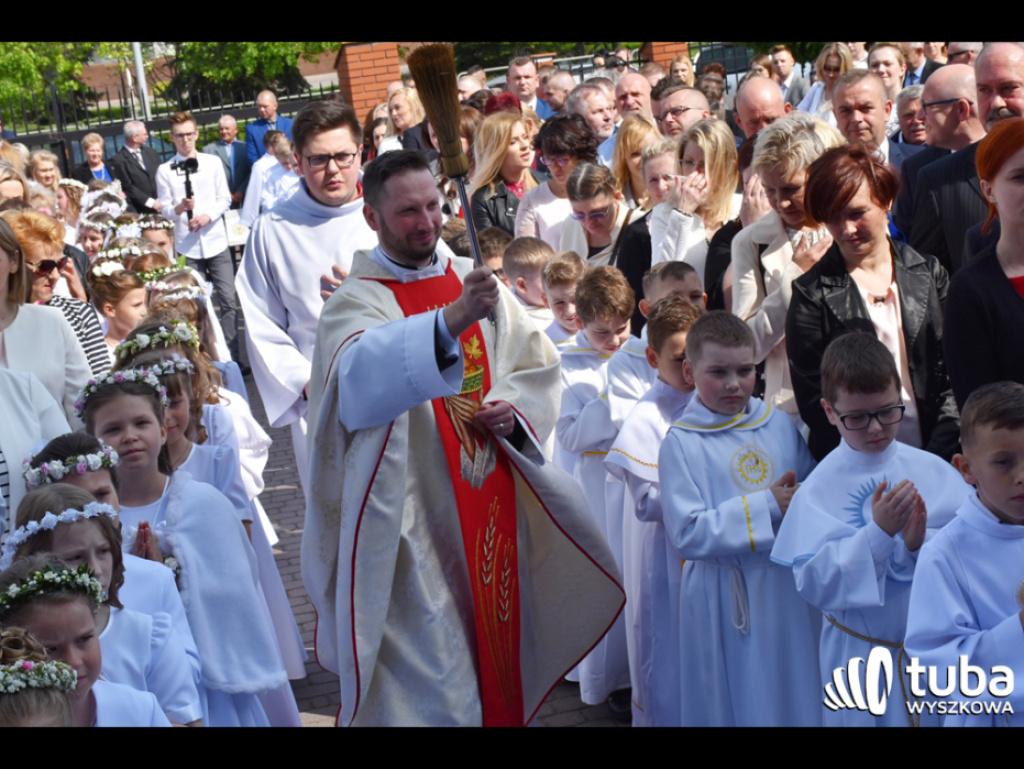 Szczególnie radosna uczta eucharystyczna. I komunia św. w parafii pw. św. Wojciecha