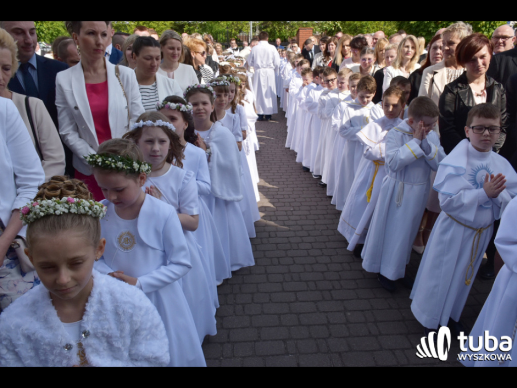 Szczególnie radosna uczta eucharystyczna. I komunia św. w parafii pw. św. Wojciecha