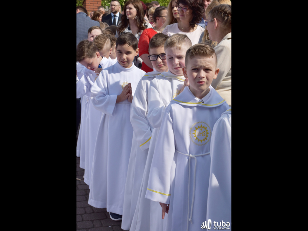 Szczególnie radosna uczta eucharystyczna. I komunia św. w parafii pw. św. Wojciecha