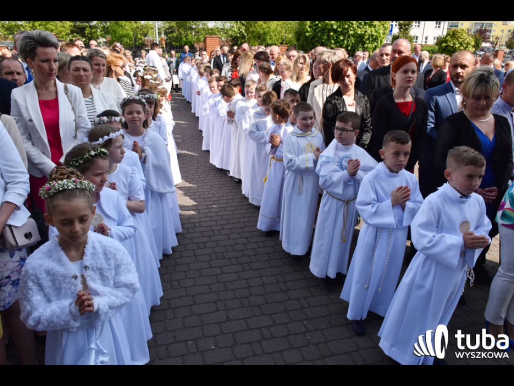 Szczególnie radosna uczta eucharystyczna. I komunia św. w parafii pw. św. Wojciecha