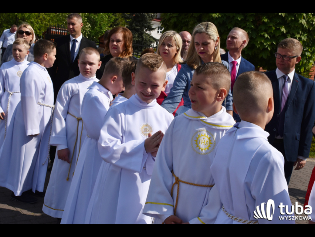 Szczególnie radosna uczta eucharystyczna. I komunia św. w parafii pw. św. Wojciecha
