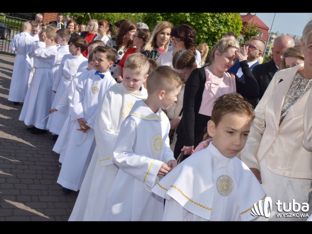 Szczególnie radosna uczta eucharystyczna. I komunia św. w parafii pw. św. Wojciecha