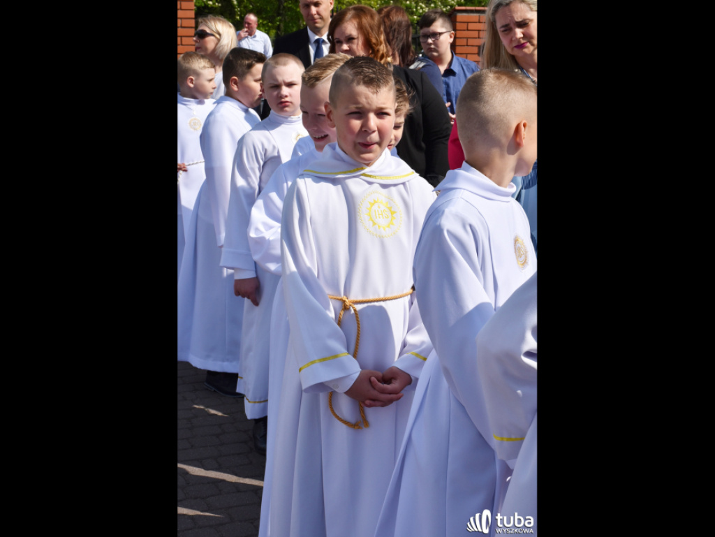 Szczególnie radosna uczta eucharystyczna. I komunia św. w parafii pw. św. Wojciecha