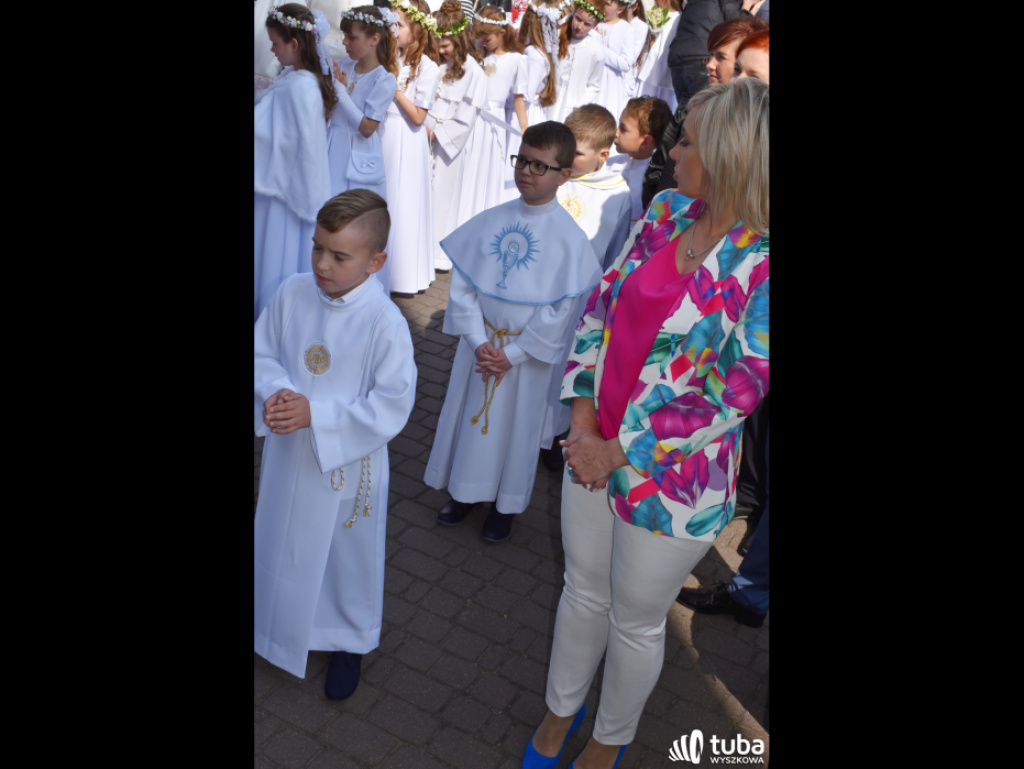 Szczególnie radosna uczta eucharystyczna. I komunia św. w parafii pw. św. Wojciecha