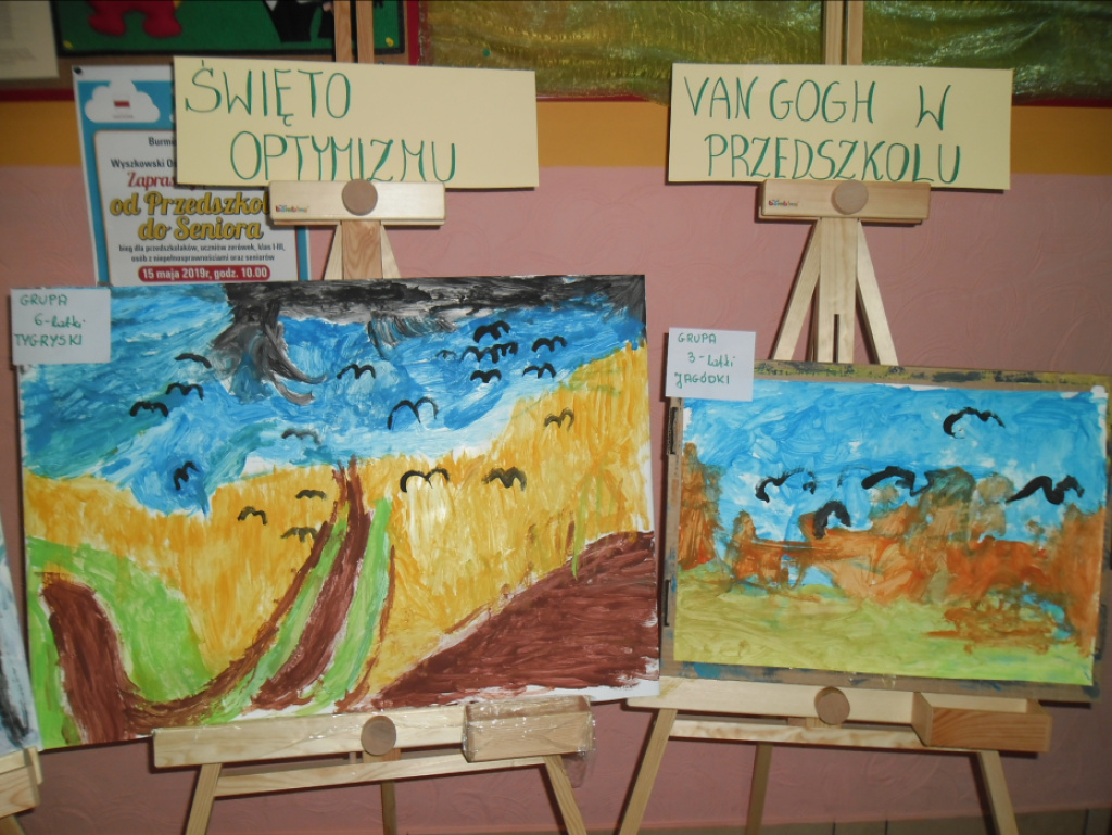 VIII Święto Optymizmu „Van Gogh” w Przedszkolu nr 9 w Wyszkowie