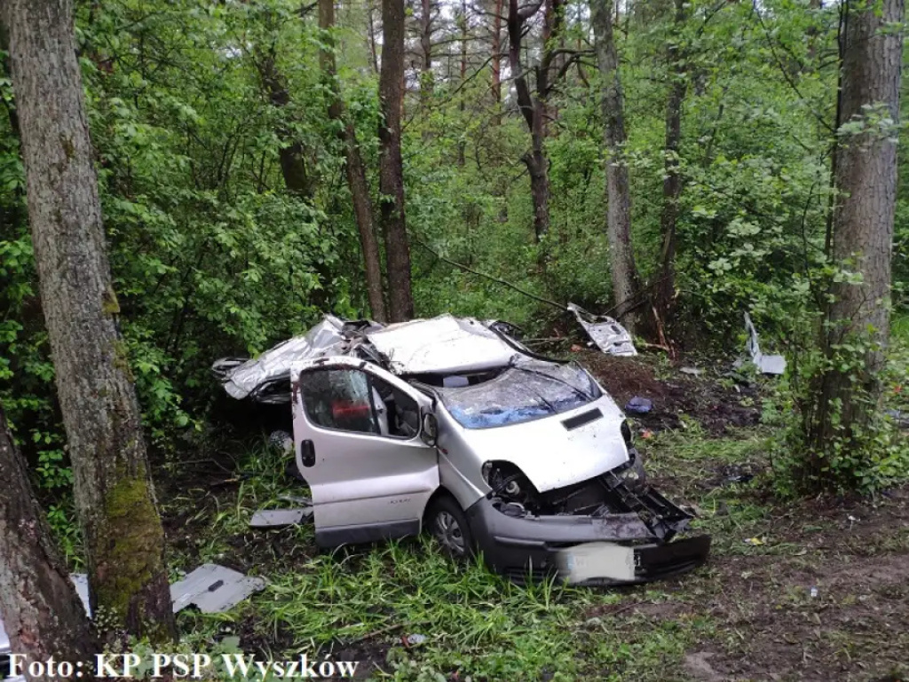Cztery osoby zginęły. Ogromna tragedia na drodze pod Wyszkowem (AKTUALIZACJA)
