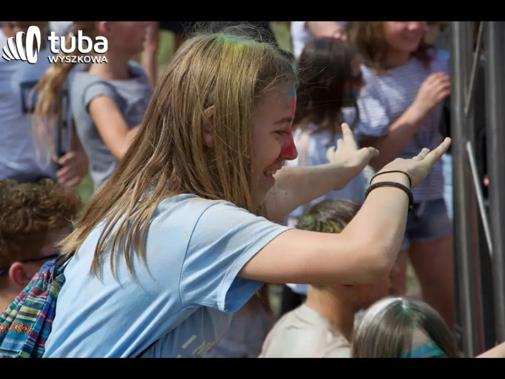 Kolorowe rozpoczęcie wakacji. Holi Festival w Wyszkowie