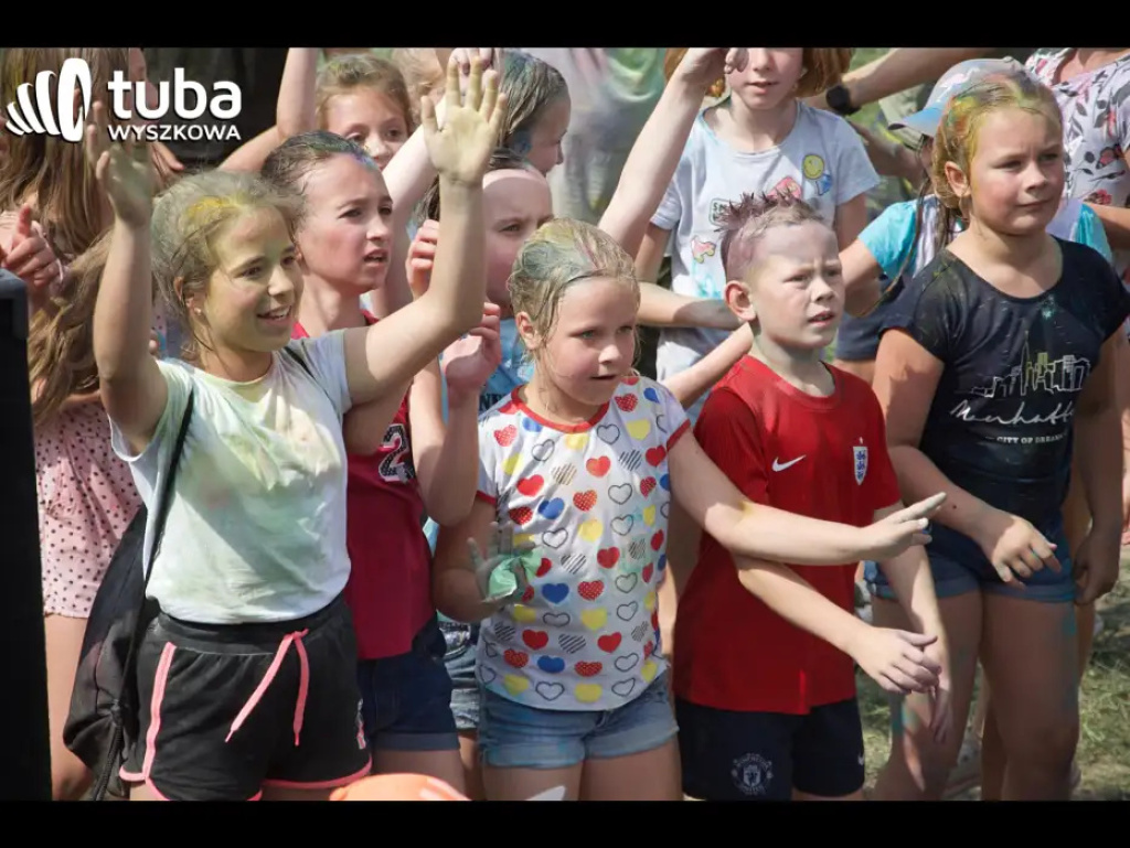Kolorowe rozpoczęcie wakacji. Holi Festival w Wyszkowie