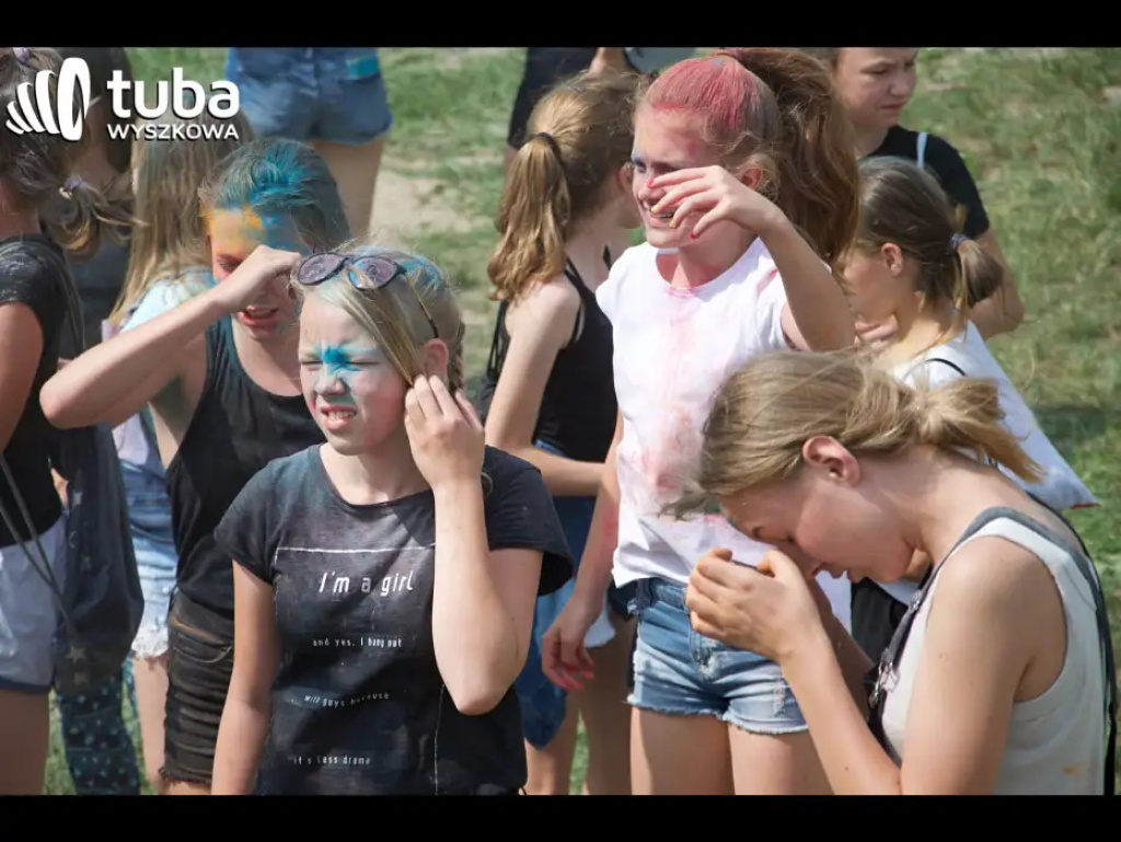 Kolorowe rozpoczęcie wakacji. Holi Festival w Wyszkowie