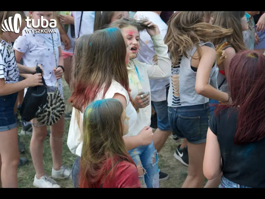 Kolorowe rozpoczęcie wakacji. Holi Festival w Wyszkowie