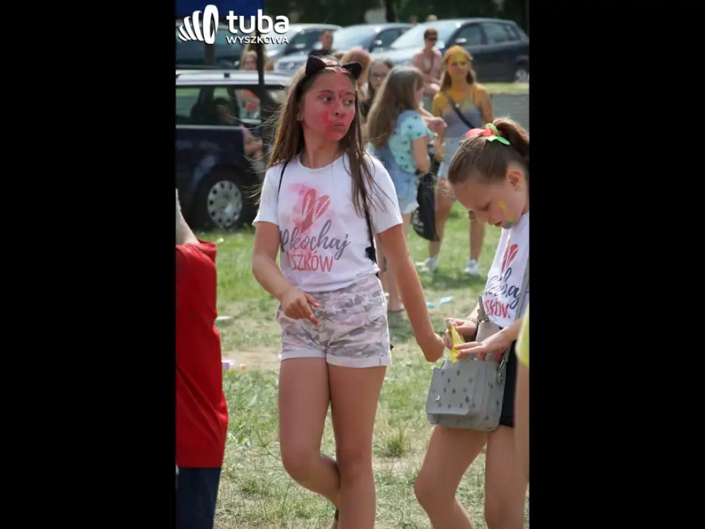 Kolorowe rozpoczęcie wakacji. Holi Festival w Wyszkowie