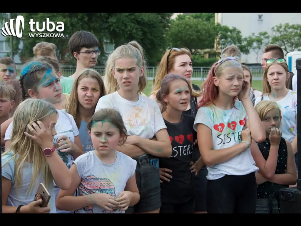 Kolorowe rozpoczęcie wakacji. Holi Festival w Wyszkowie