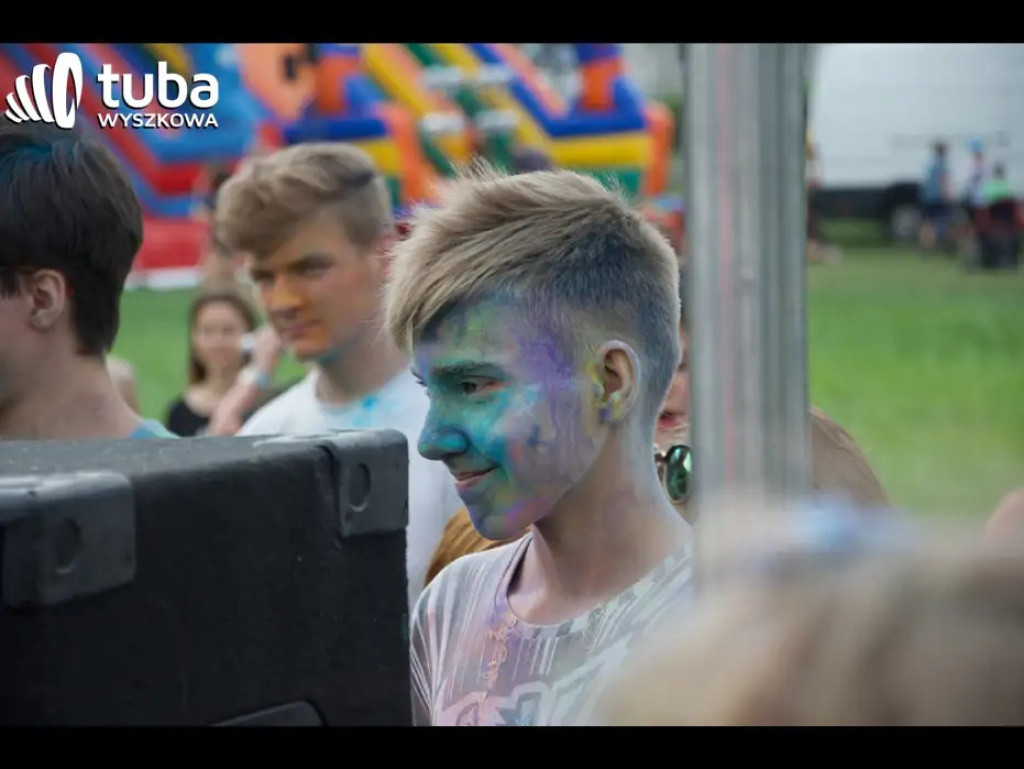 Kolorowe rozpoczęcie wakacji. Holi Festival w Wyszkowie