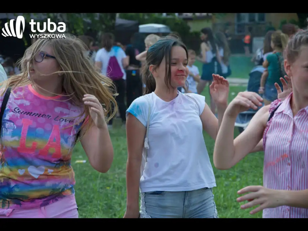 Kolorowe rozpoczęcie wakacji. Holi Festival w Wyszkowie