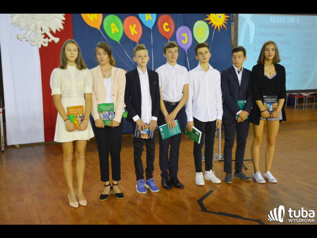 Nadeszły wakacje...  Uczniowie SP nr 5 i Gimnazjum nr 1 zakończyli rok szkolny 2018/ 2019