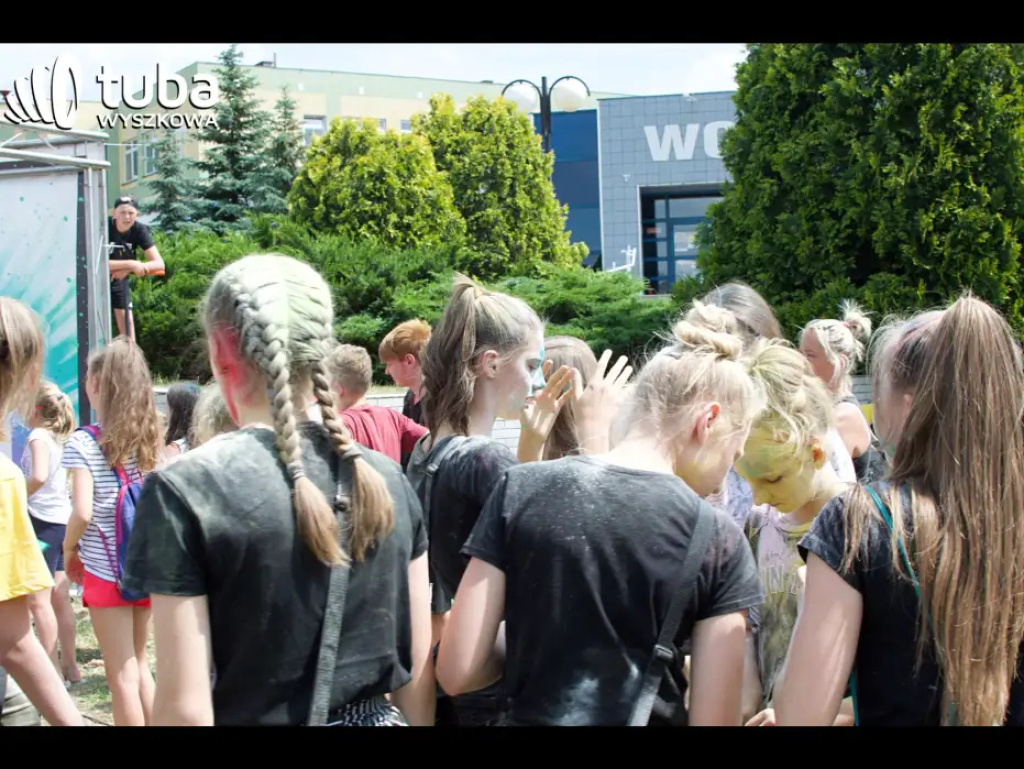 Kolorowe rozpoczęcie wakacji. Holi Festival w Wyszkowie