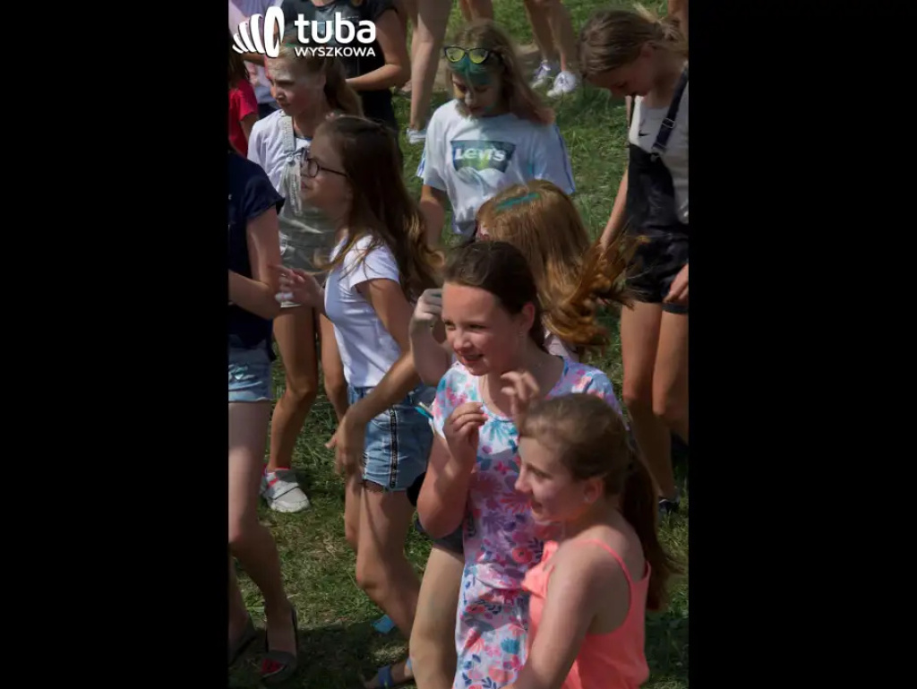 Kolorowe rozpoczęcie wakacji. Holi Festival w Wyszkowie