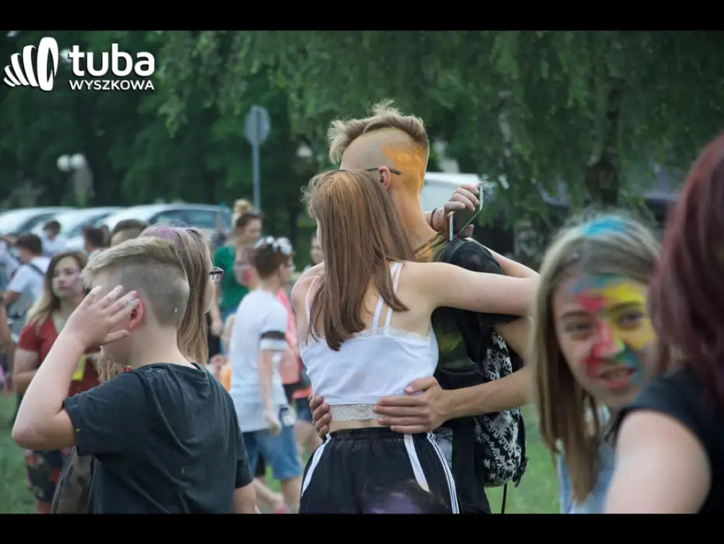 Kolorowe rozpoczęcie wakacji. Holi Festival w Wyszkowie