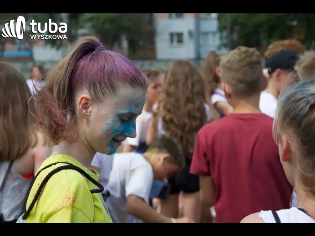 Kolorowe rozpoczęcie wakacji. Holi Festival w Wyszkowie