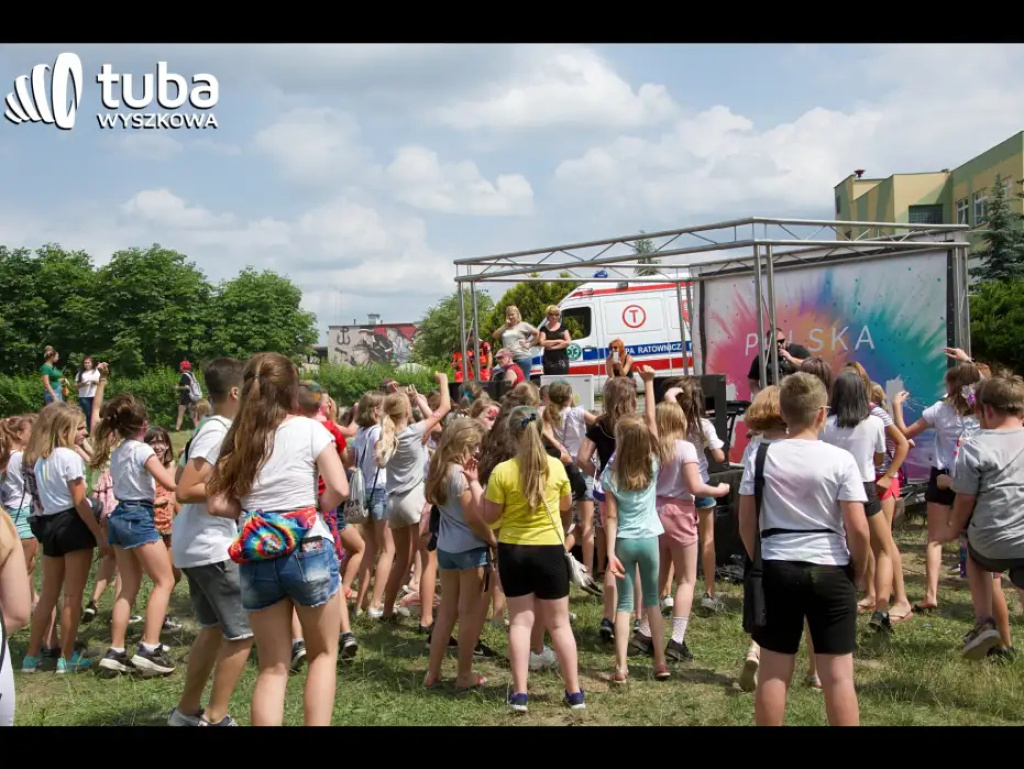 Kolorowe rozpoczęcie wakacji. Holi Festival w Wyszkowie