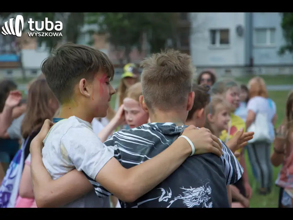 Kolorowe rozpoczęcie wakacji. Holi Festival w Wyszkowie