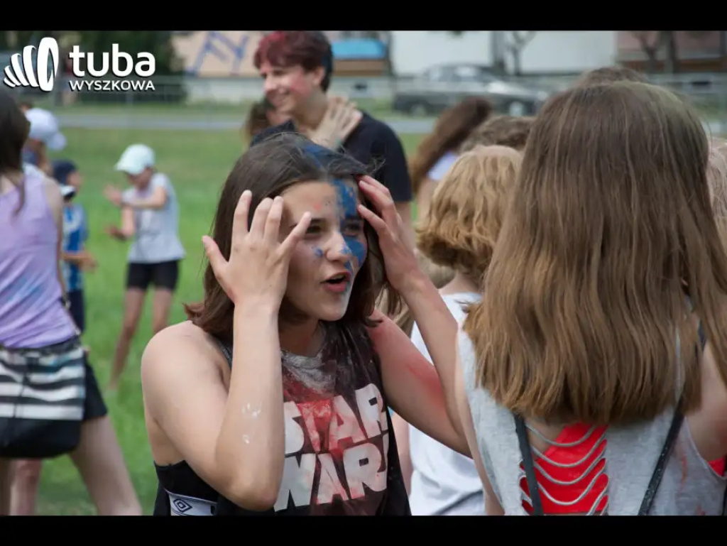 Kolorowe rozpoczęcie wakacji. Holi Festival w Wyszkowie