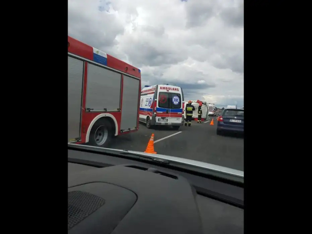 Wypadek na obwodnicy Marek. Utrudniony ruch w stronę Wyszkowa