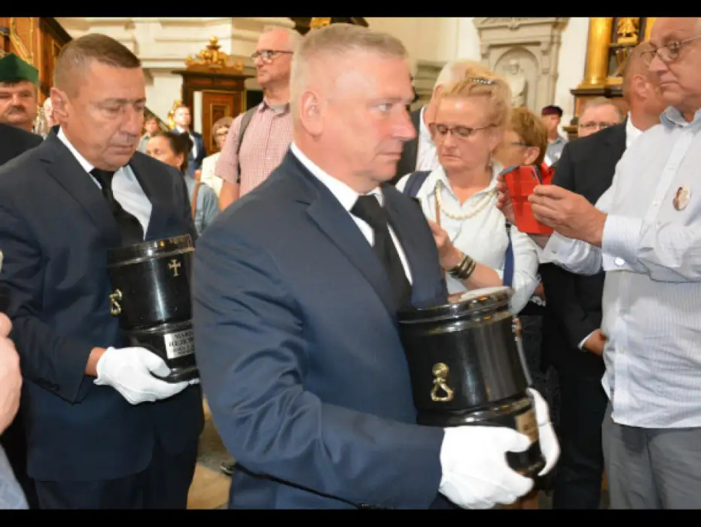 Symboliczny pochówek Jerzego Różyckiego w Krakowie