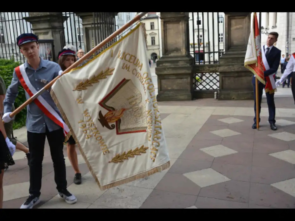 Symboliczny pochówek Jerzego Różyckiego w Krakowie