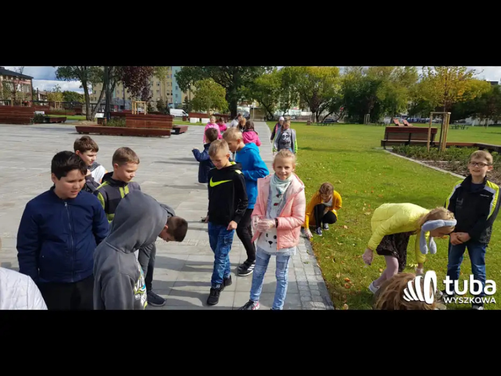 Najmłodsi wyszkowianie sprzątali miasto
