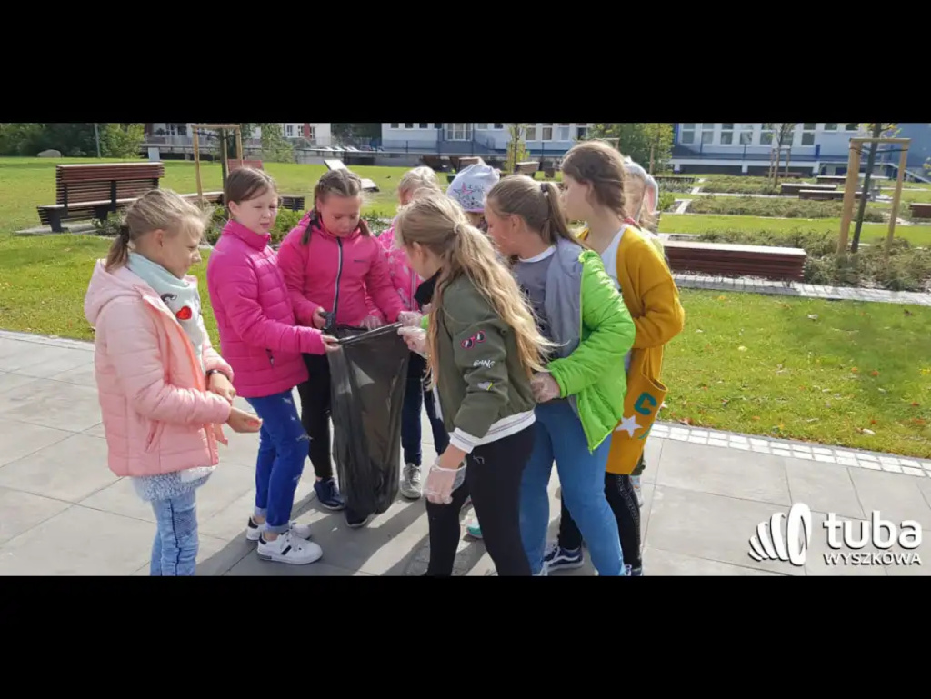 Najmłodsi wyszkowianie sprzątali miasto