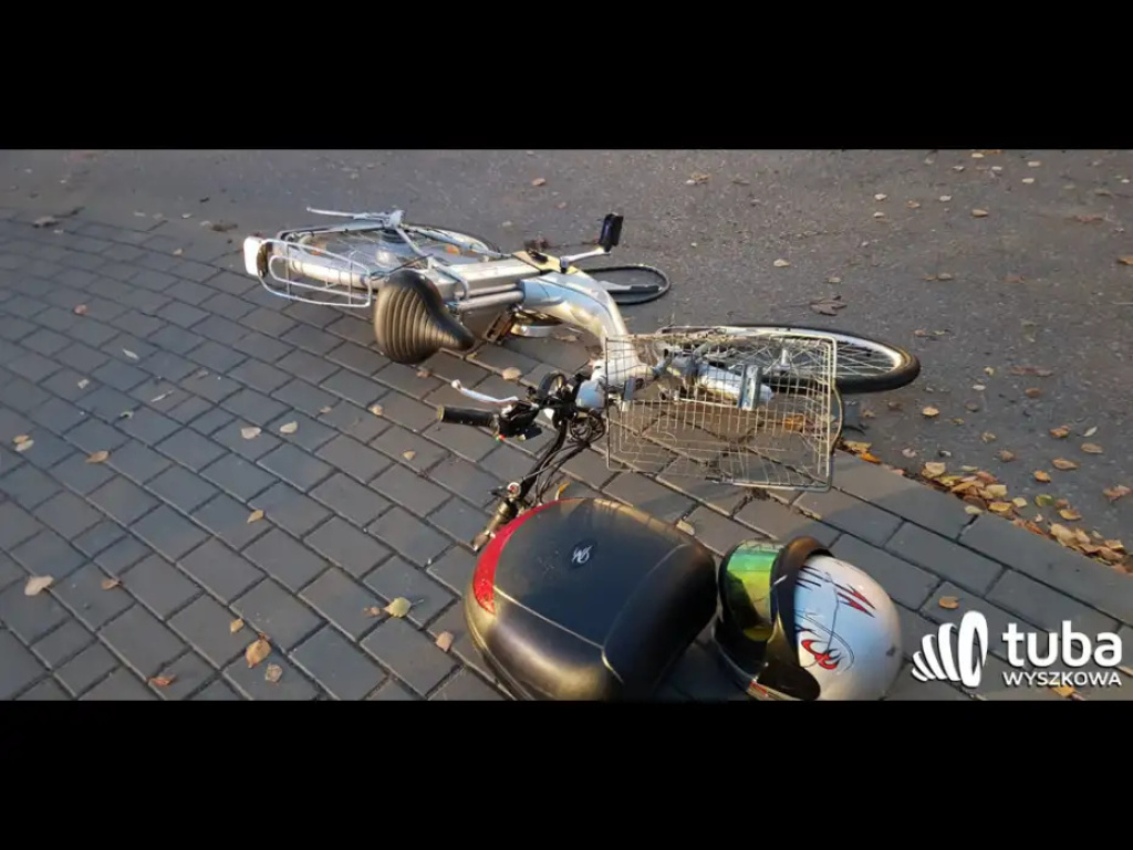 Pijany rowerzysta potrącony na obwodnicy śródmiejskiej