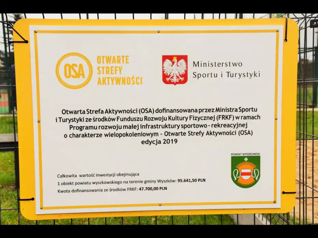 Otwarta Strefa Aktywności przy 
