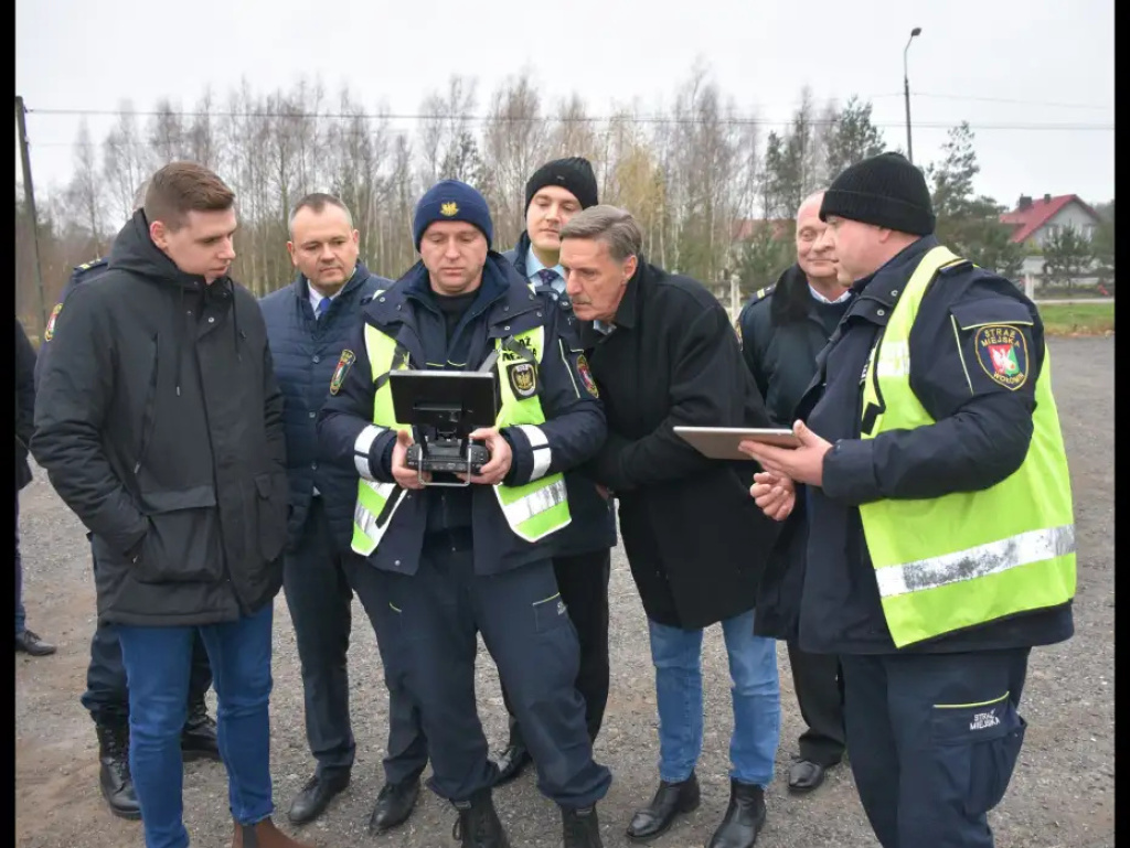 Dron dla Wyszkowa? Samorząd czerpie z doświadczeń Wołomina
