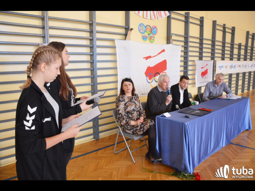 100-lecie Polskiego Komitetu Olimpijskiego świętowano w SP nr 1 w Wyszkowie
