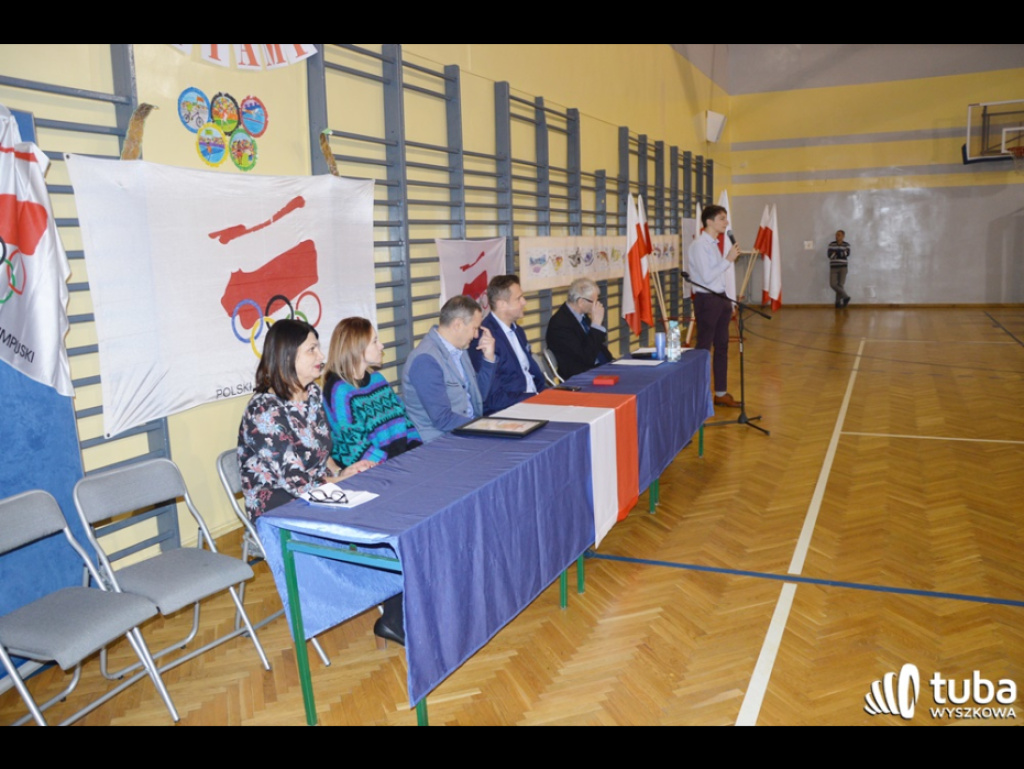 100-lecie Polskiego Komitetu Olimpijskiego świętowano w SP nr 1 w Wyszkowie