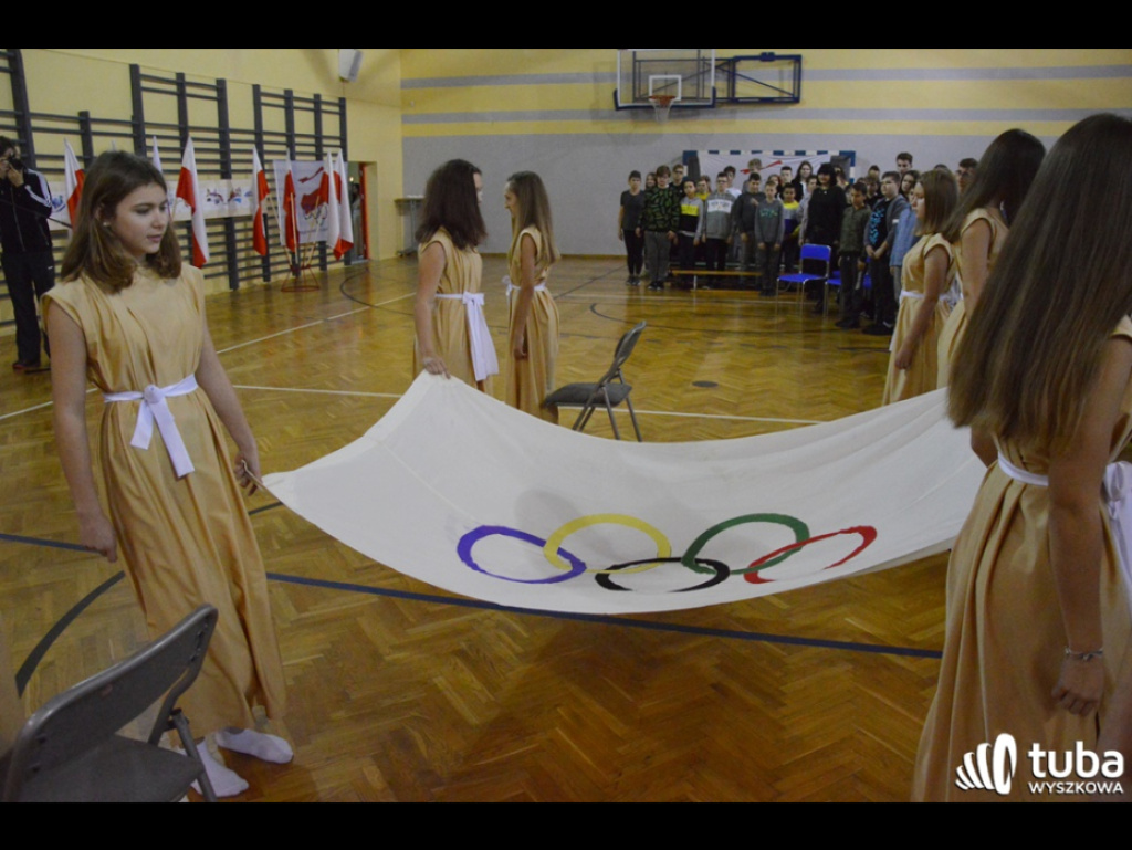 100-lecie Polskiego Komitetu Olimpijskiego świętowano w SP nr 1 w Wyszkowie