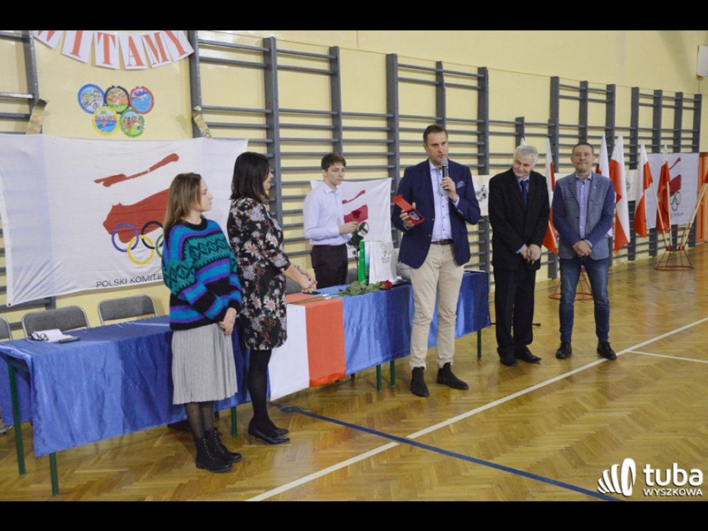 100-lecie Polskiego Komitetu Olimpijskiego świętowano w SP nr 1 w Wyszkowie