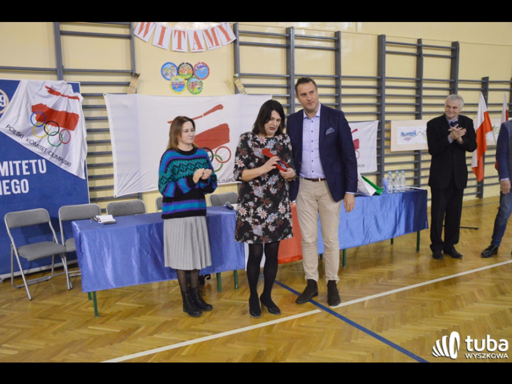 100-lecie Polskiego Komitetu Olimpijskiego świętowano w SP nr 1 w Wyszkowie