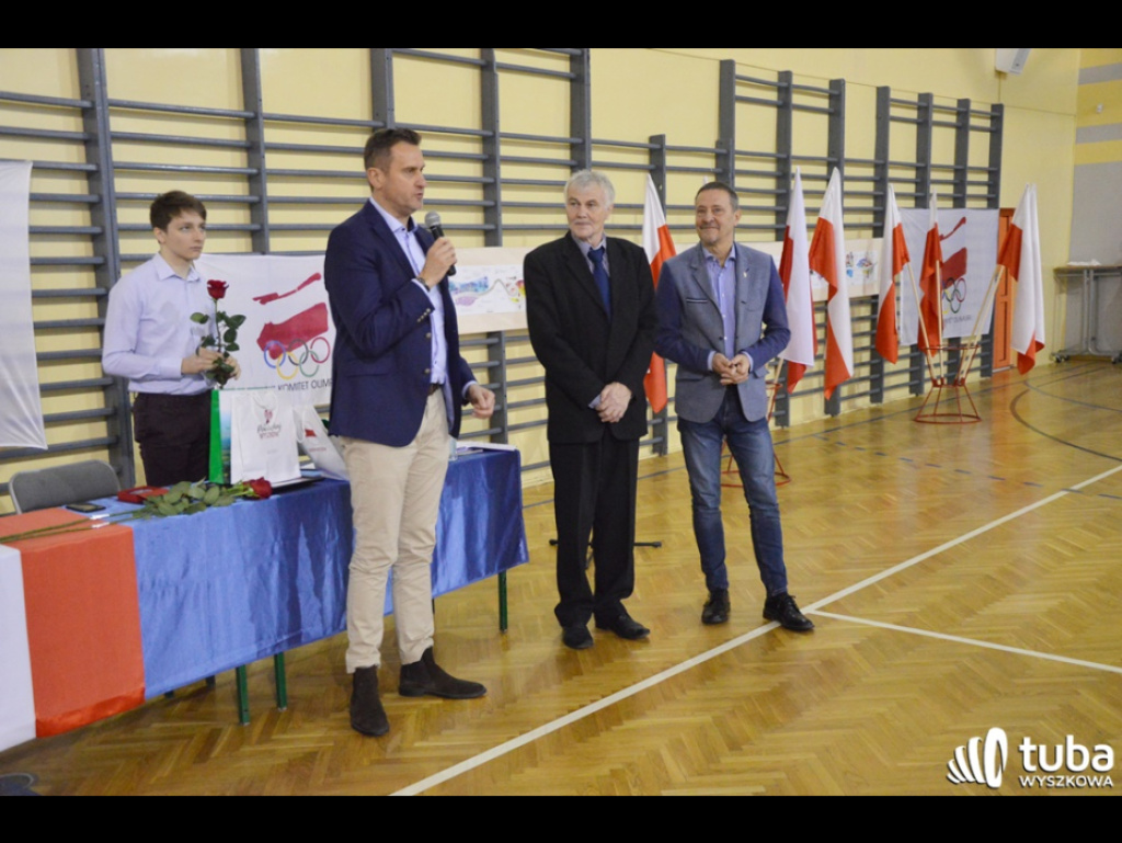 100-lecie Polskiego Komitetu Olimpijskiego świętowano w SP nr 1 w Wyszkowie