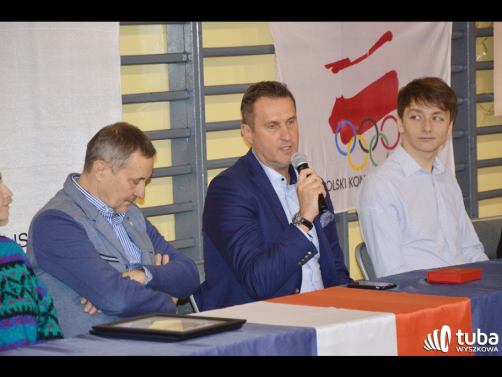 100-lecie Polskiego Komitetu Olimpijskiego świętowano w SP nr 1 w Wyszkowie