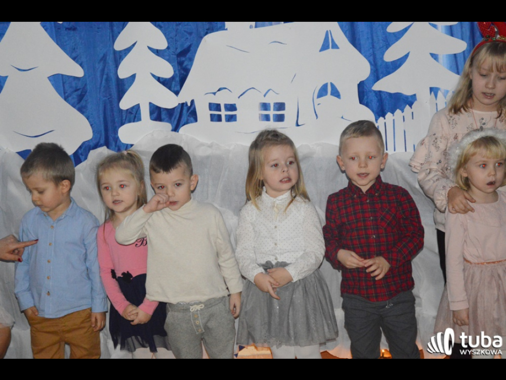 Za okami wieczór, złota gwiazdka błyska... w Przedszkolu nr 1 w Wyszkowie