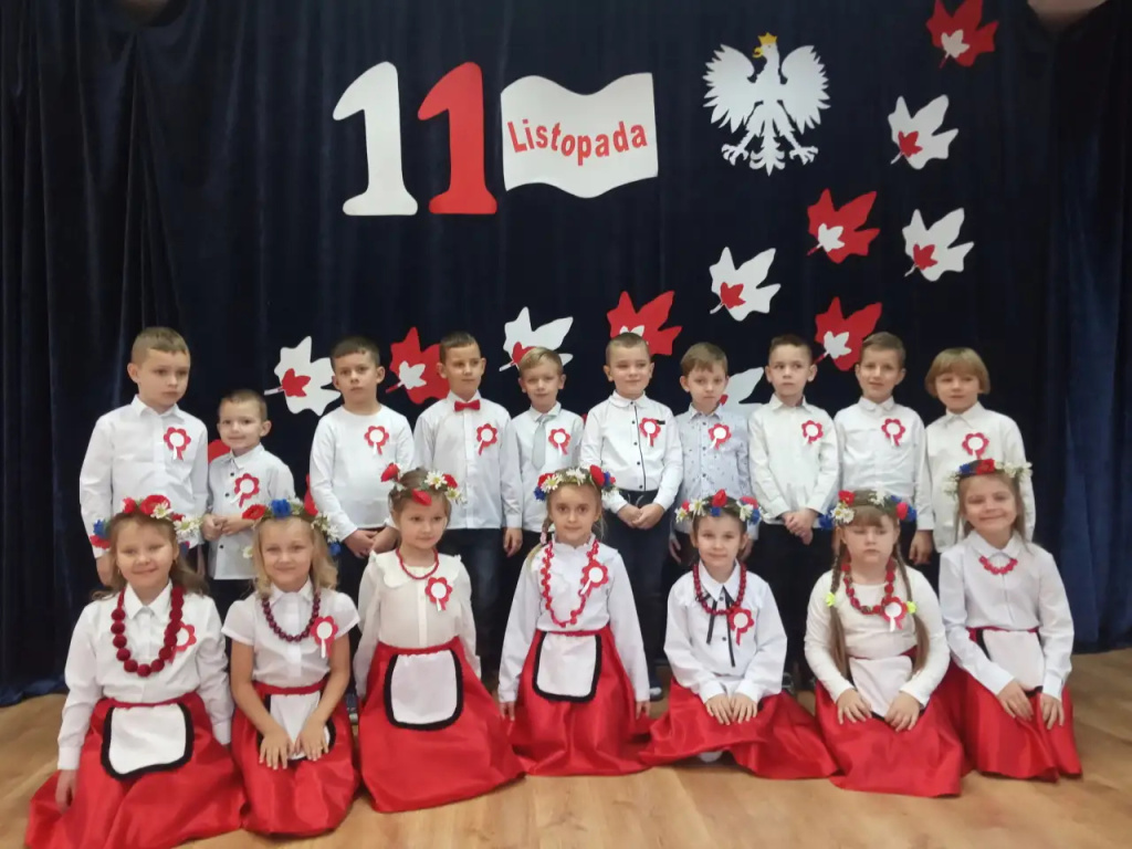 Akademia z okazji Święta Niepodległości w Przedszkolu nr 9