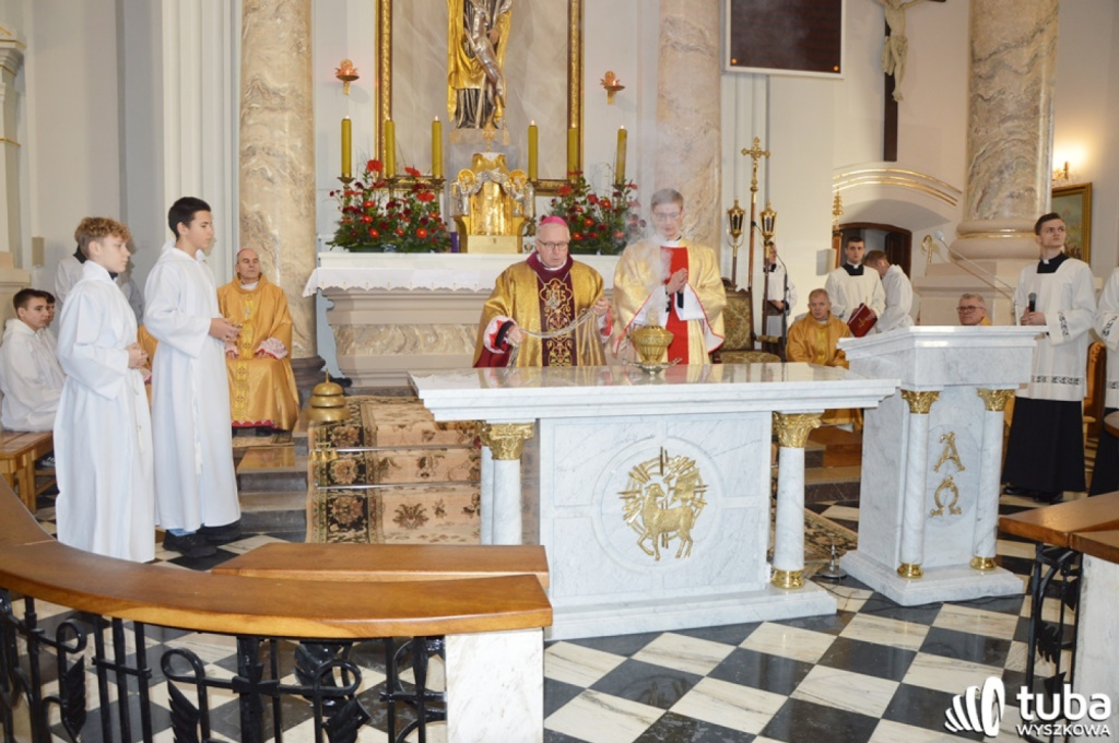Odnowione i poświęcone wnętrze Sanktuarium św. Idziego w Wyszkowie