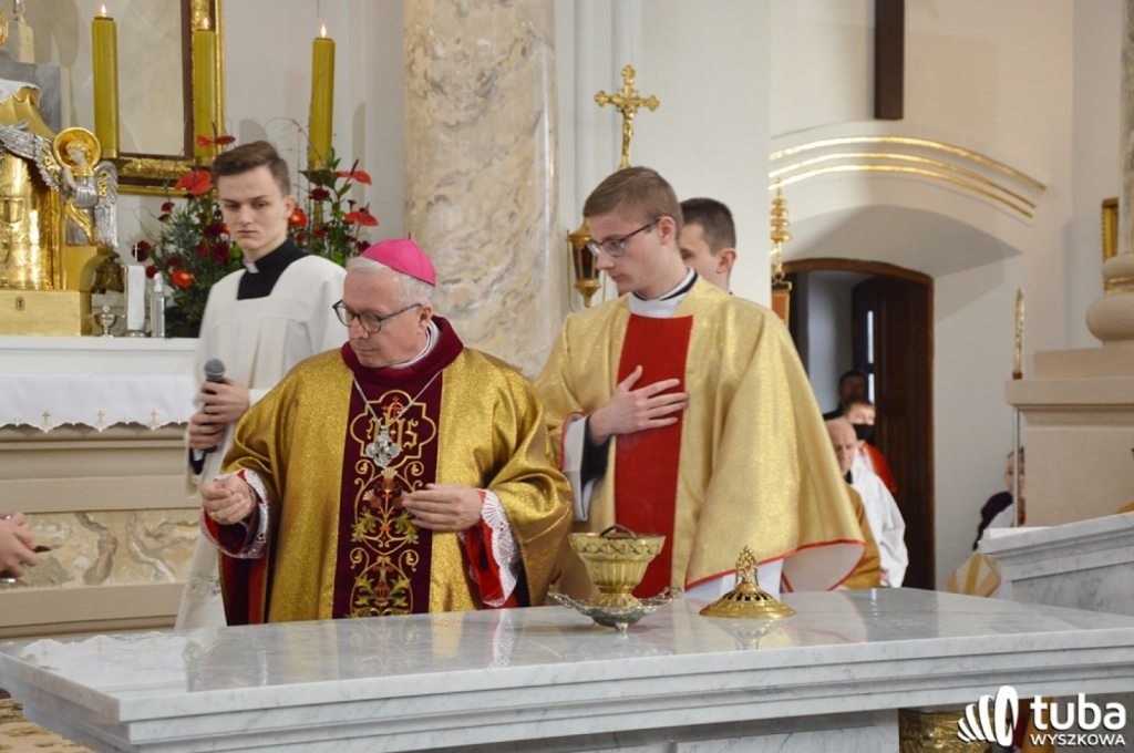Odnowione i poświęcone wnętrze Sanktuarium św. Idziego w Wyszkowie
