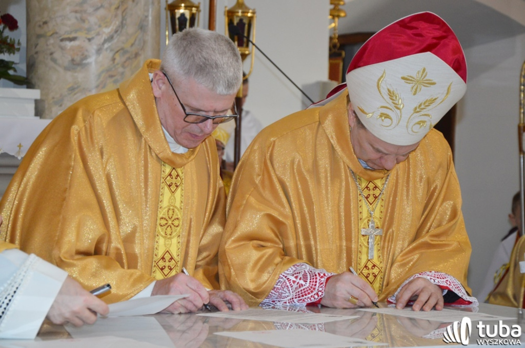 Odnowione i poświęcone wnętrze Sanktuarium św. Idziego w Wyszkowie
