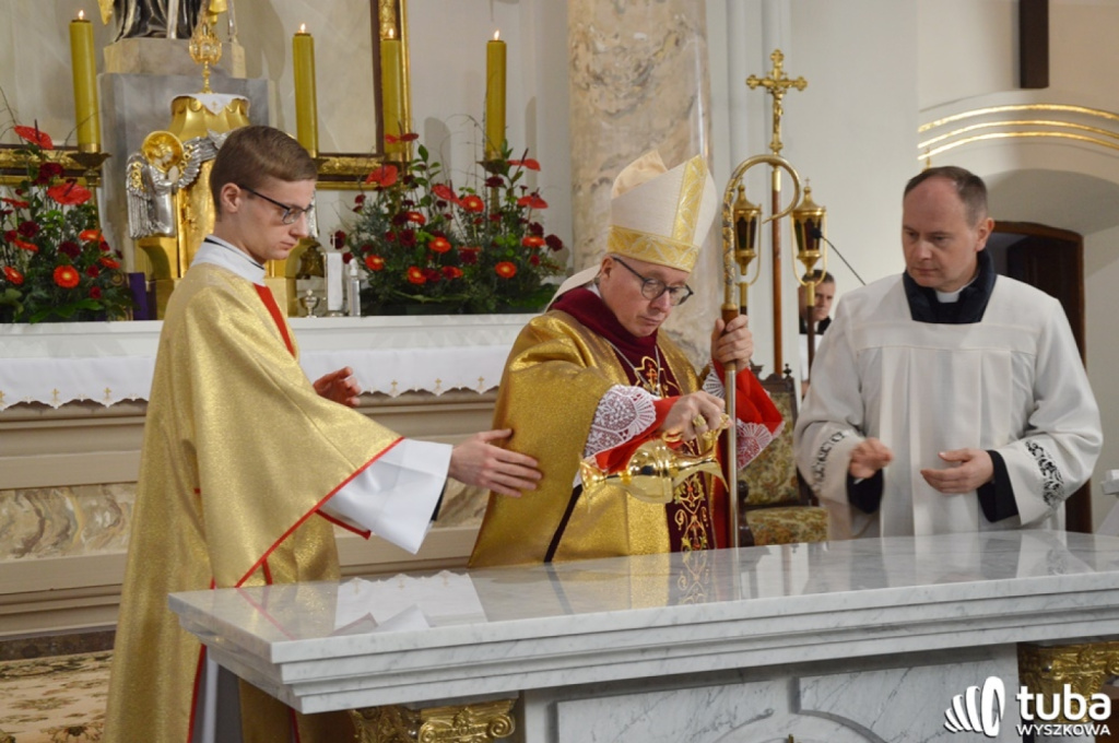 Odnowione i poświęcone wnętrze Sanktuarium św. Idziego w Wyszkowie