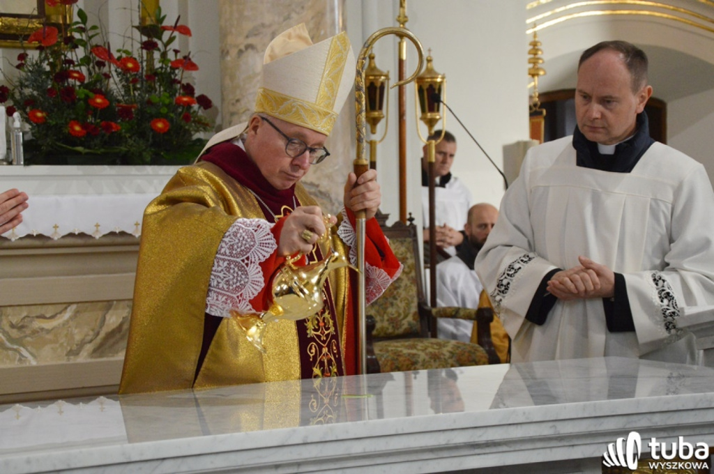 Odnowione i poświęcone wnętrze Sanktuarium św. Idziego w Wyszkowie