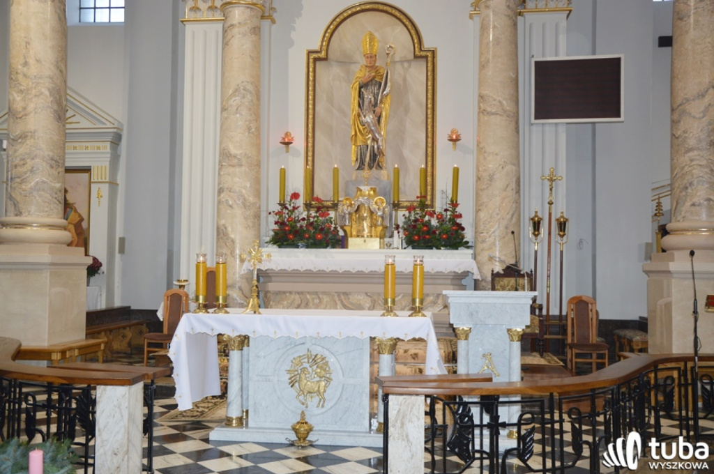 Odnowione i poświęcone wnętrze Sanktuarium św. Idziego w Wyszkowie